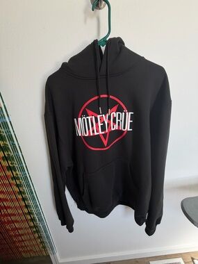 Mötley Crüe Black graphic Hoodie